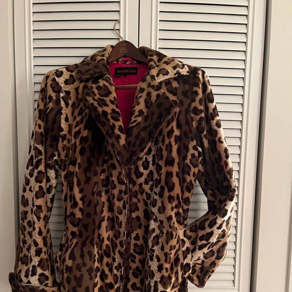 Vintage Faux Fur Leopard Coat - Misdemeanor - Picture 3 of 12